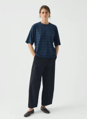 t shirt a righe in cotone con pantaloncini a maniche corte 2 280x385 - T-shirt a righe in cotone con pantaloncini a maniche corte