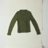 T-shirt Aster in lana e lyocell con collo alto