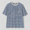 T-shirt comoda a righe larghe T-shirt comoda a righe larghe