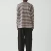T-shirt in cotone a maniche lunghe a righe Chef T-shirt in cotone a maniche lunghe a righe Chef
