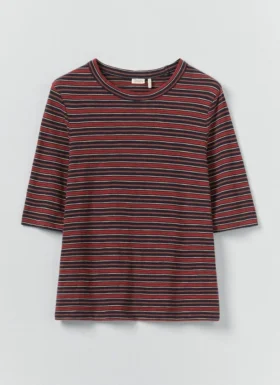 T-shirt in cotone a righe Cleo