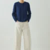 T-shirt in jersey di cotone con abbottonatura T-shirt in jersey di cotone con abbottonatura