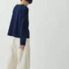 T-shirt in jersey di cotone con abbottonatura T-shirt in jersey di cotone con abbottonatura