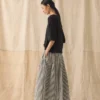 T-shirt in jersey di cotone e canapa T-shirt in jersey di cotone e canapa