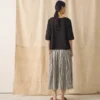T-shirt in jersey di cotone e canapa T-shirt in jersey di cotone e canapa