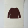 T-shirt Lia in cotone con scollo a barchetta