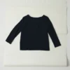 T-shirt Lia in cotone con scollo a barchetta