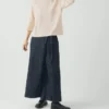 T-shirt raglan in cotone e canapa