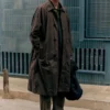 Trench in cotone cerato