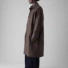 Trench in cotone cerato