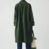 Trench in cotone cerato