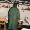 Trench in cotone cerato