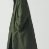 Trench in cotone cerato